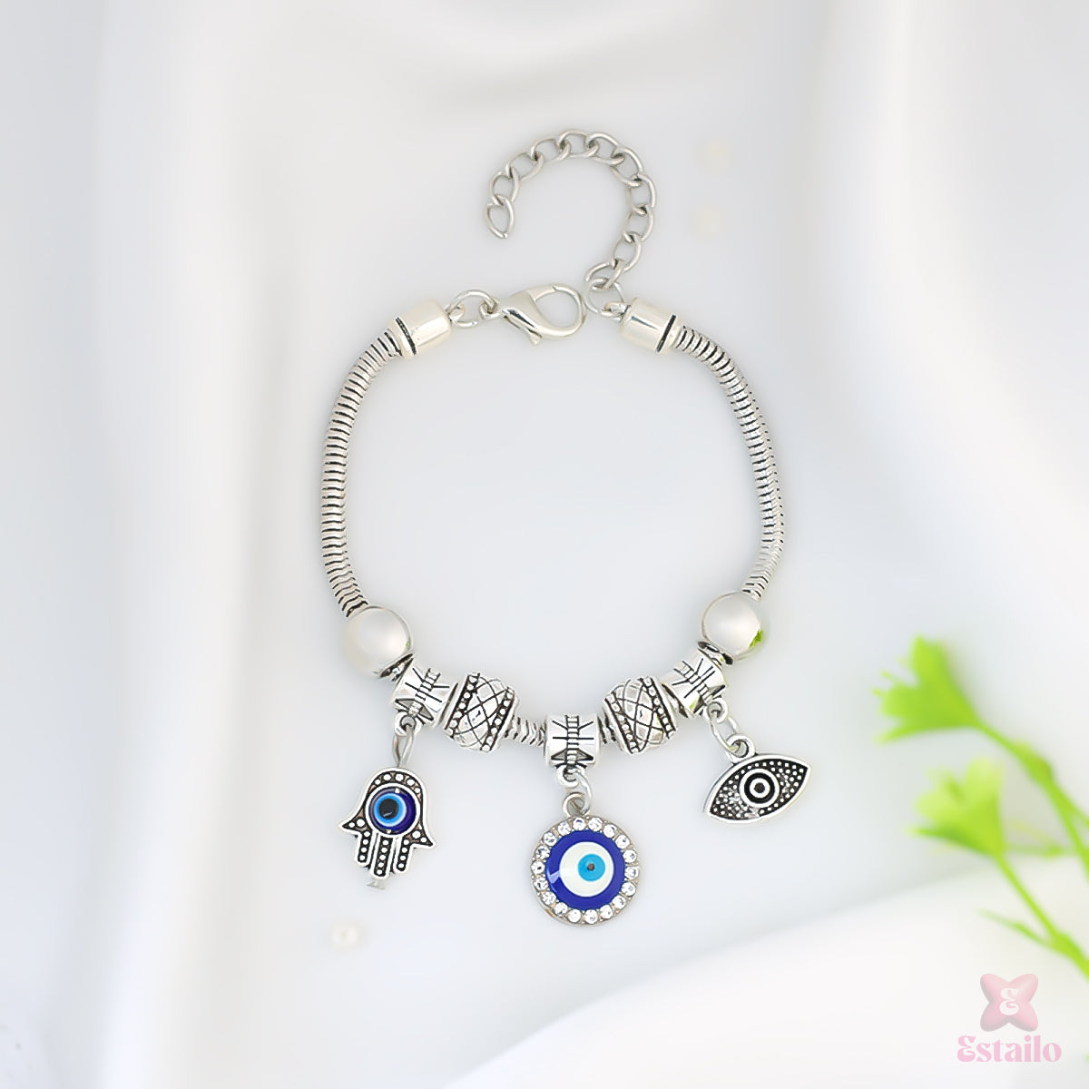 Hamsa Evil Eye Bracelet