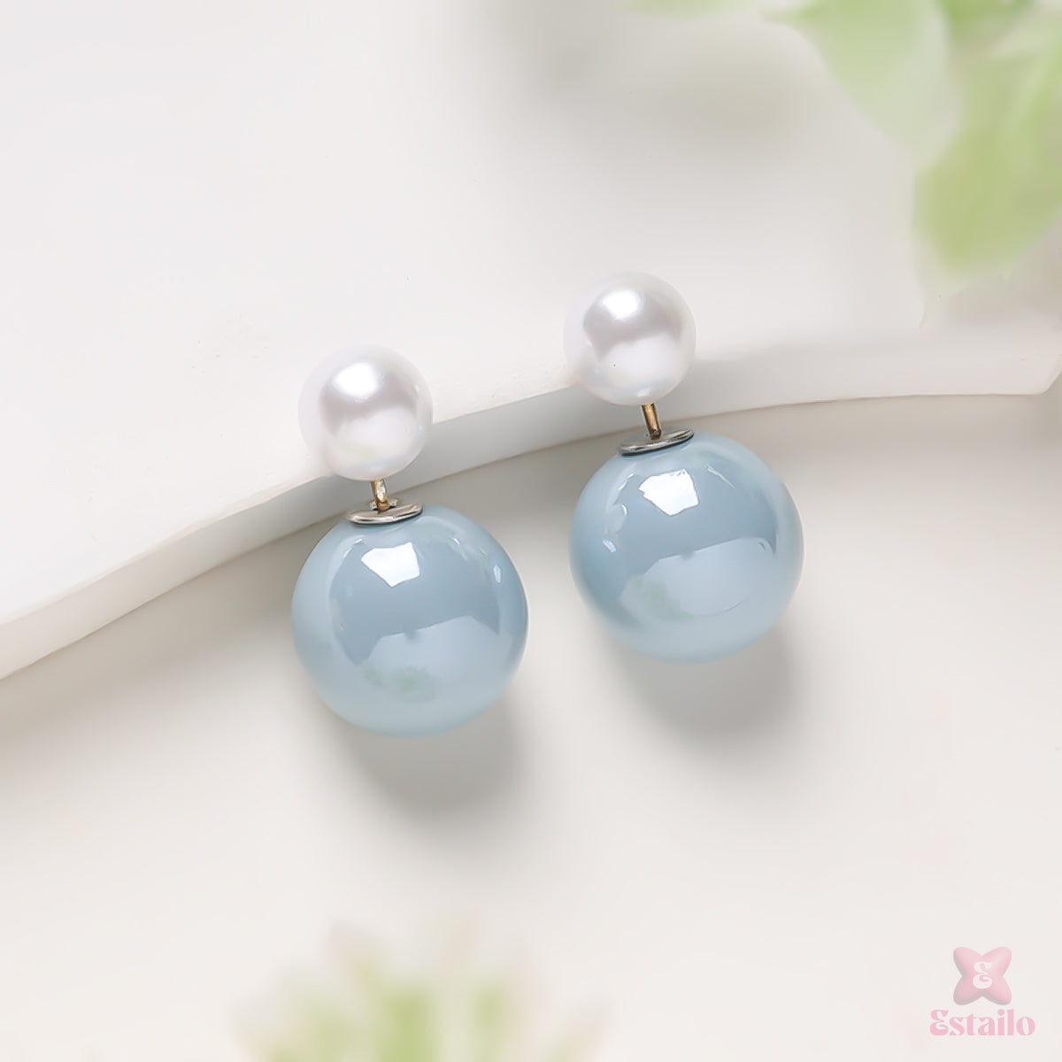 Twilight Pearl Drop Earrings
