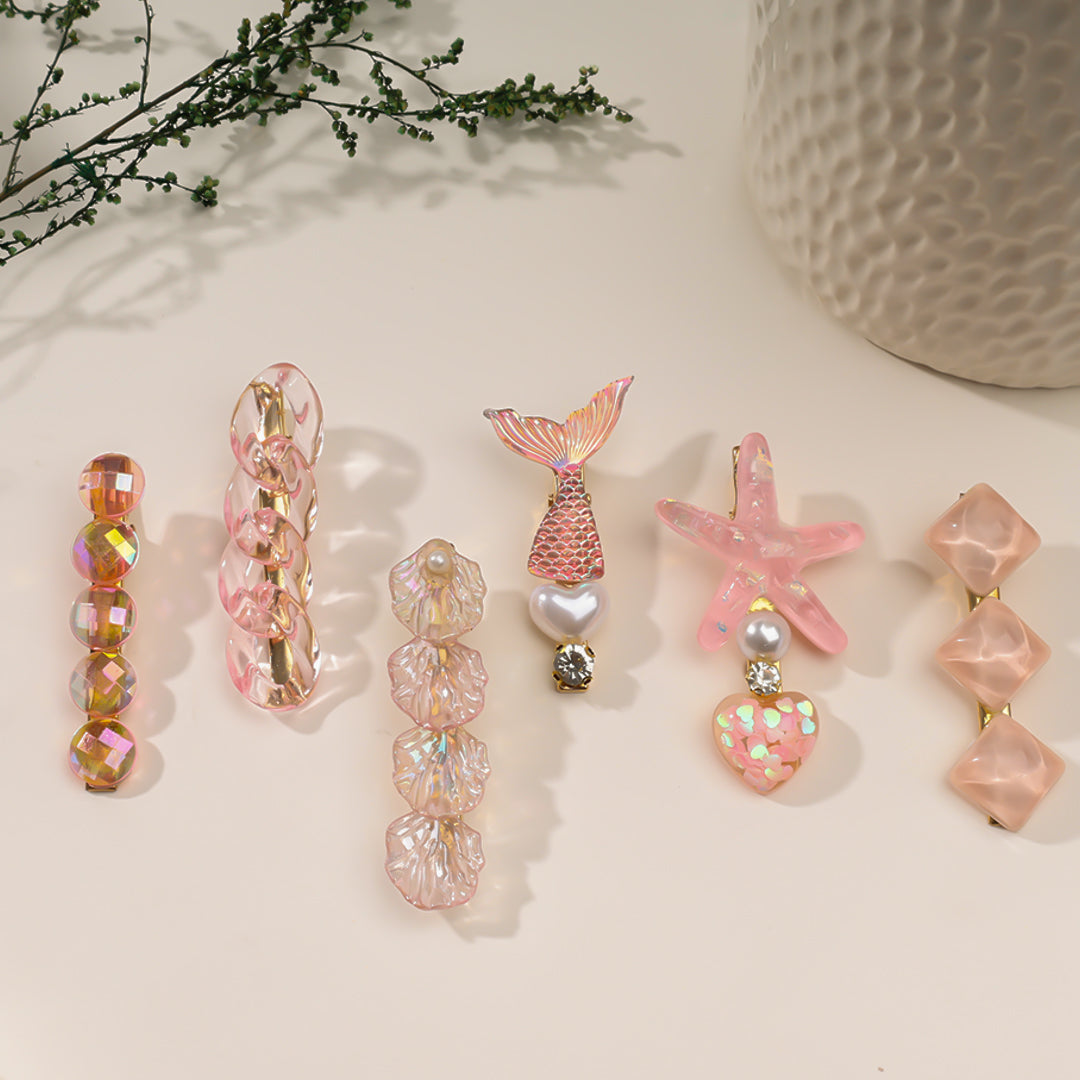 Sea shine Hair Clips