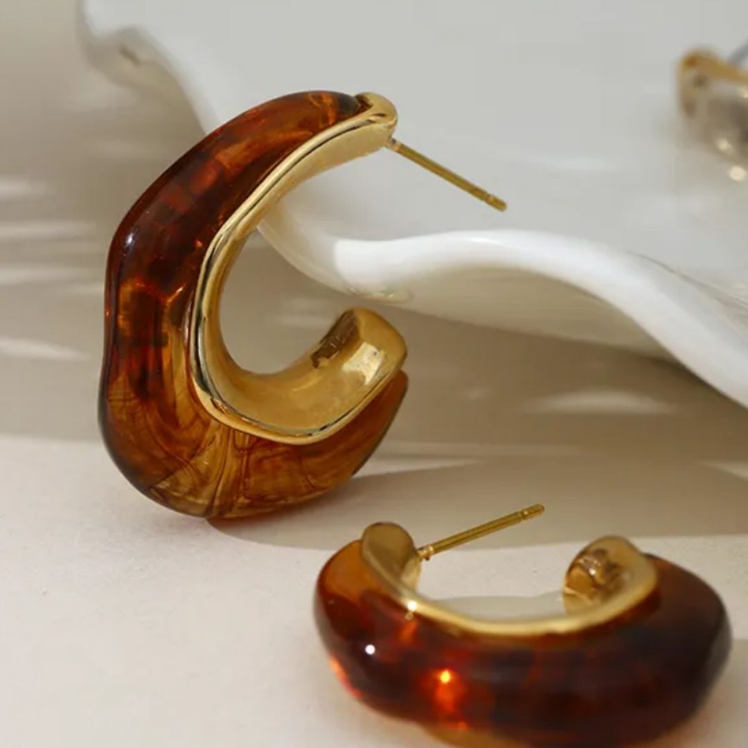 Vintage Ember Earrings