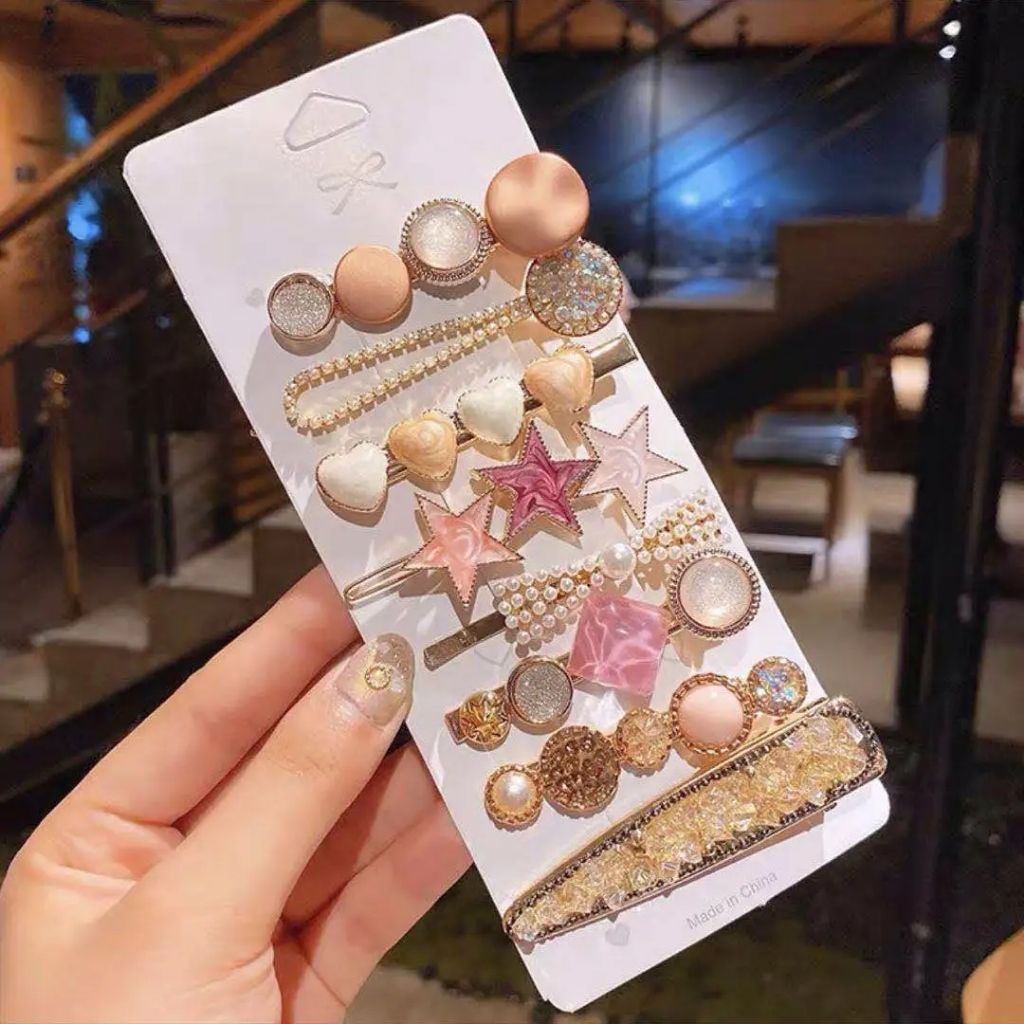 PearlPop Hair Clips Combo