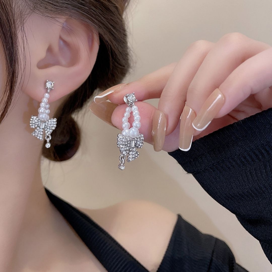 Coquette Pearl Cascades Earrings