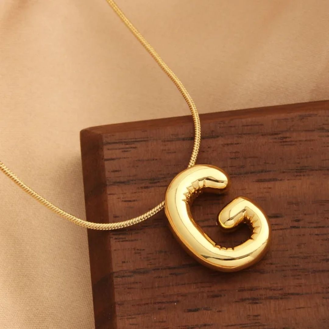 Glam G Initial Necklace
