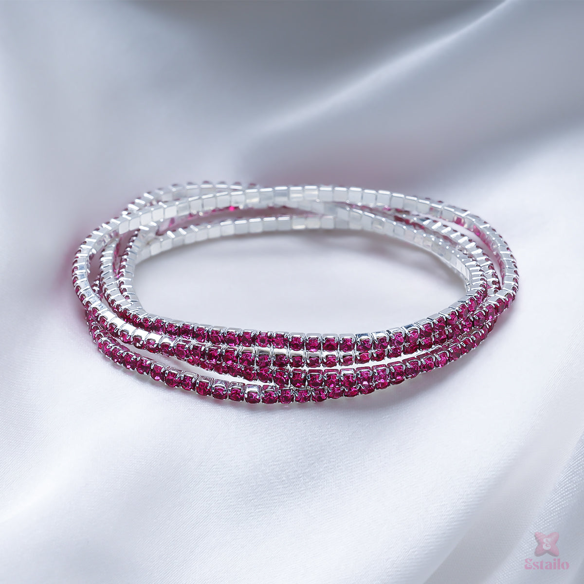 Wine Charm Stretchable Bracelet