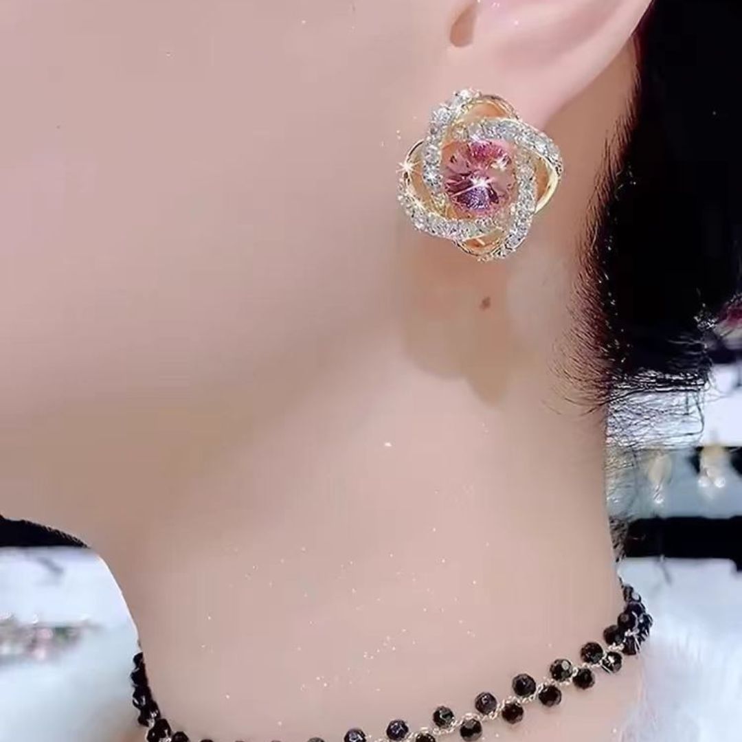 Mystic Mauve Radiance Earrings