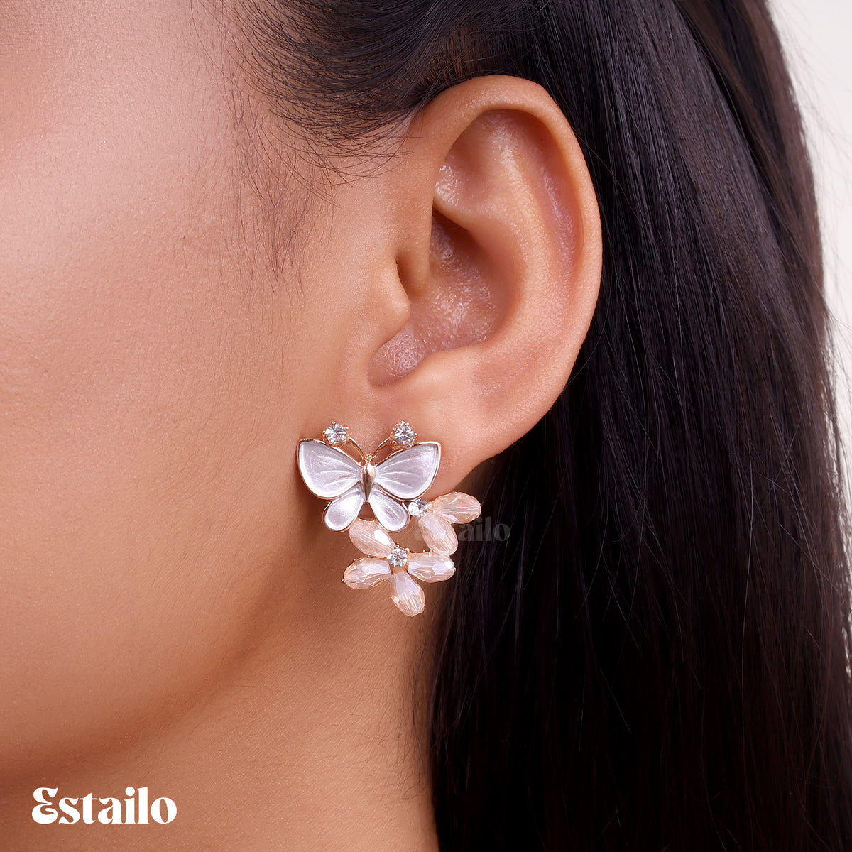 Starlight Flutter Dangles Earring