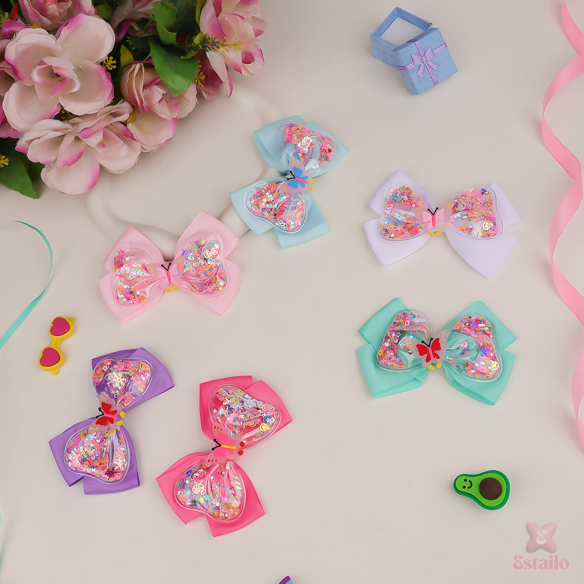 ShinyTies & Bows Hair Accessories for Kids (pack of 1)