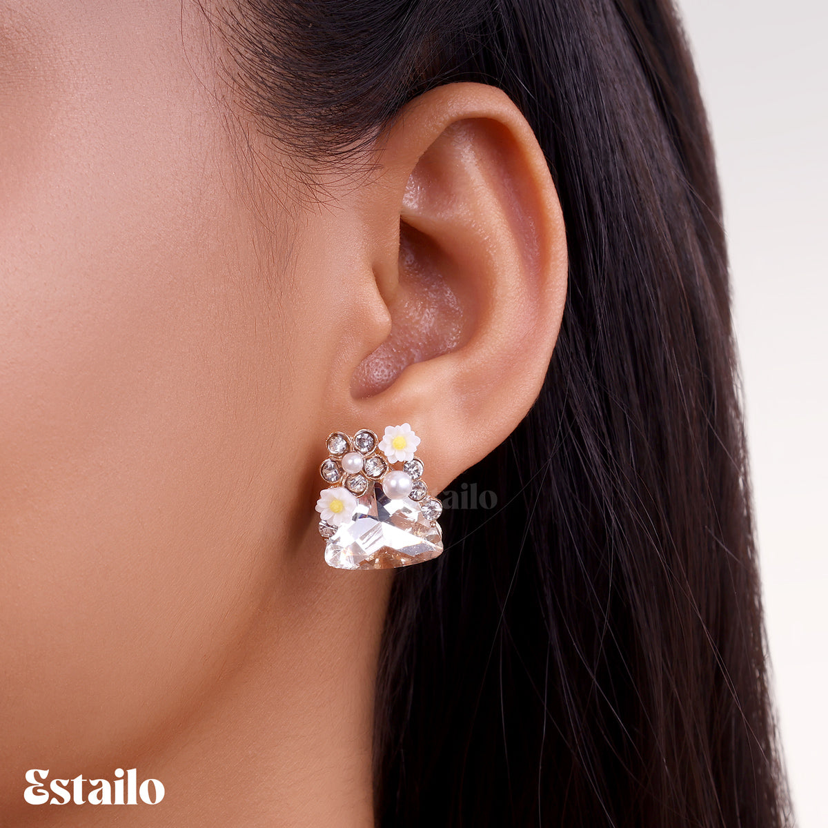 Daisy Peak Studs Earring