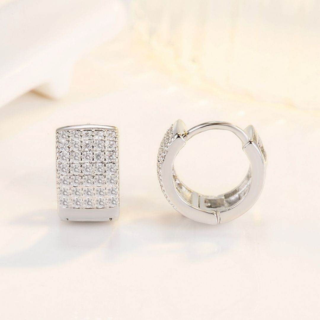 Classic Huggie Hoops Earrings