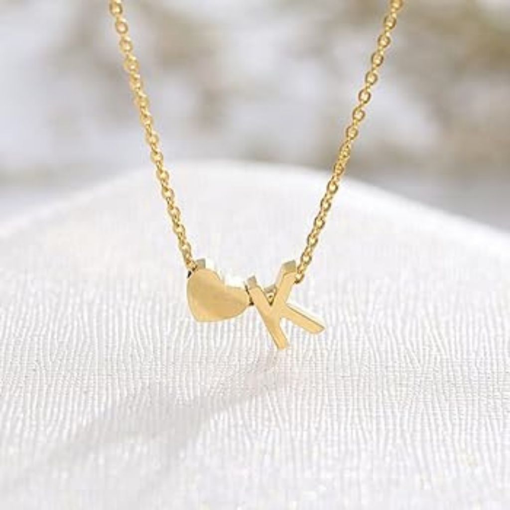 K Heart Neckpiece