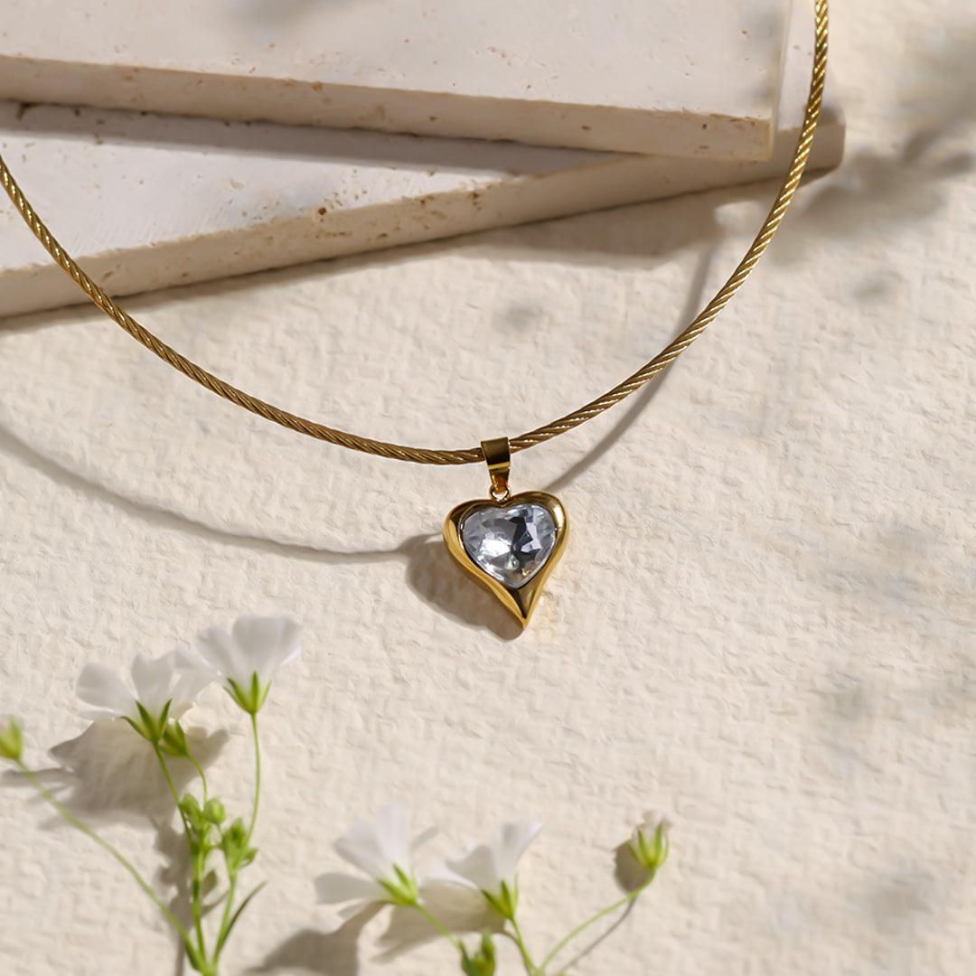Bold Heart Necklace