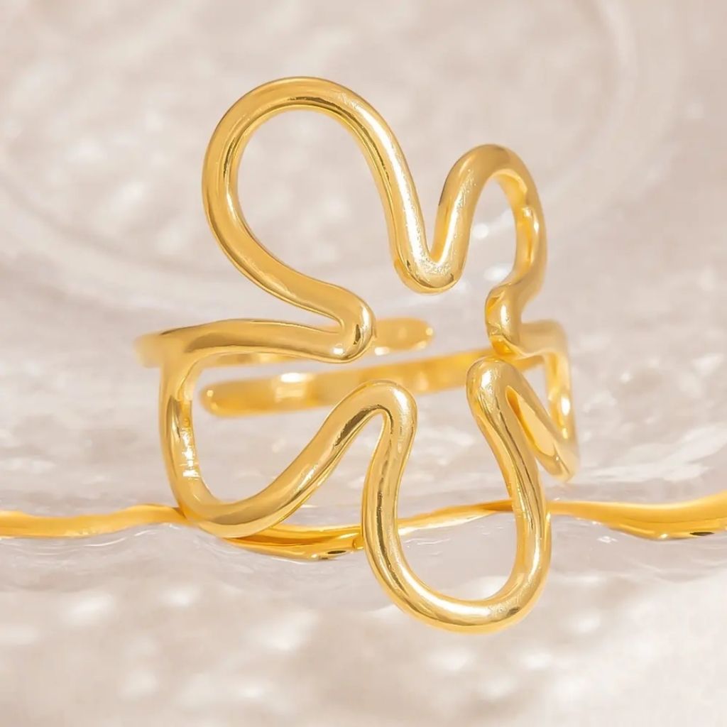 Floral Charm Ring