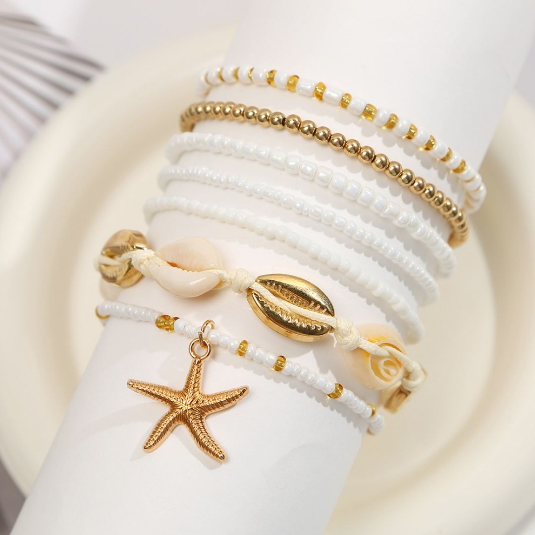 Malibu Mermaid Stack Bracelet