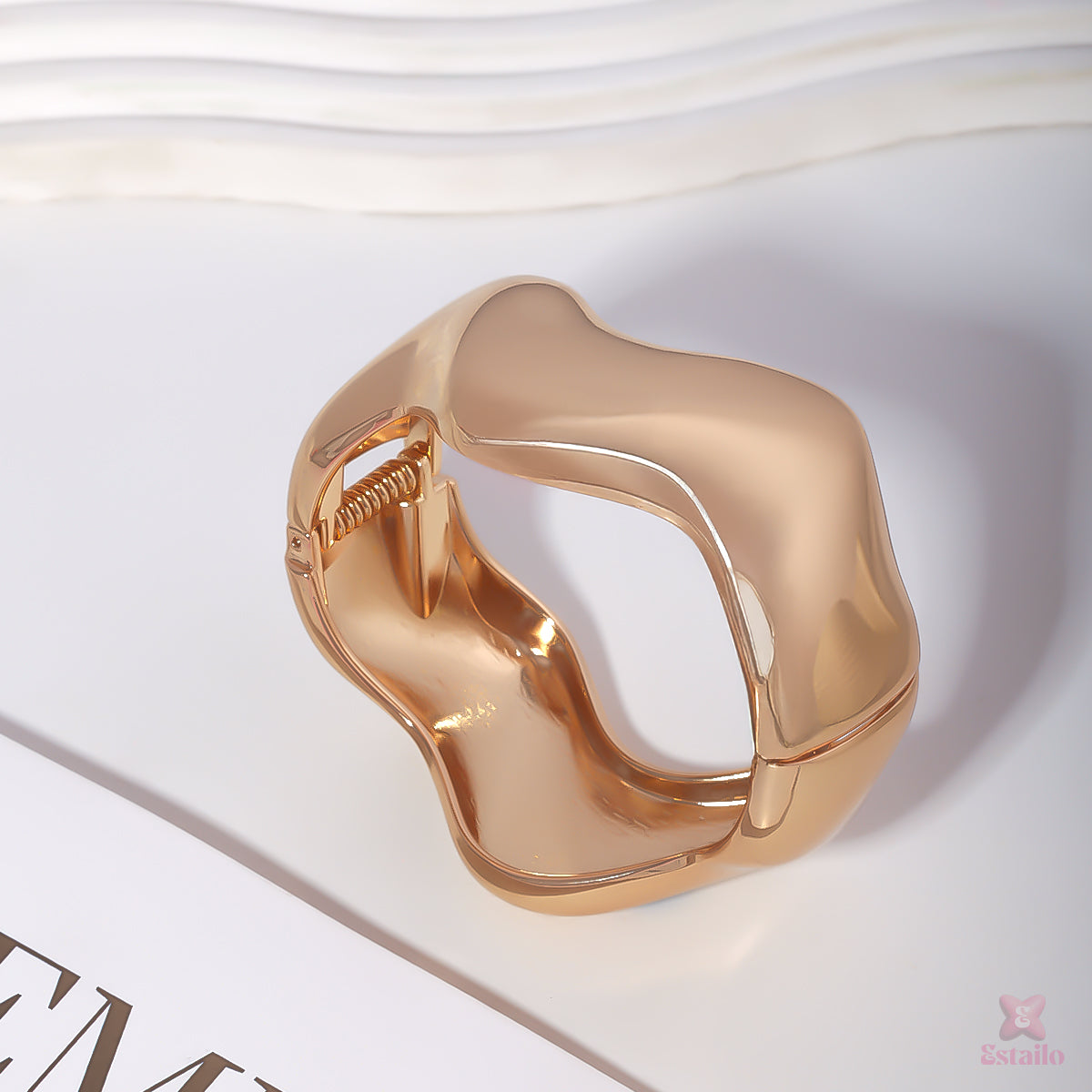 Bold Twirl & Twist Bracelet