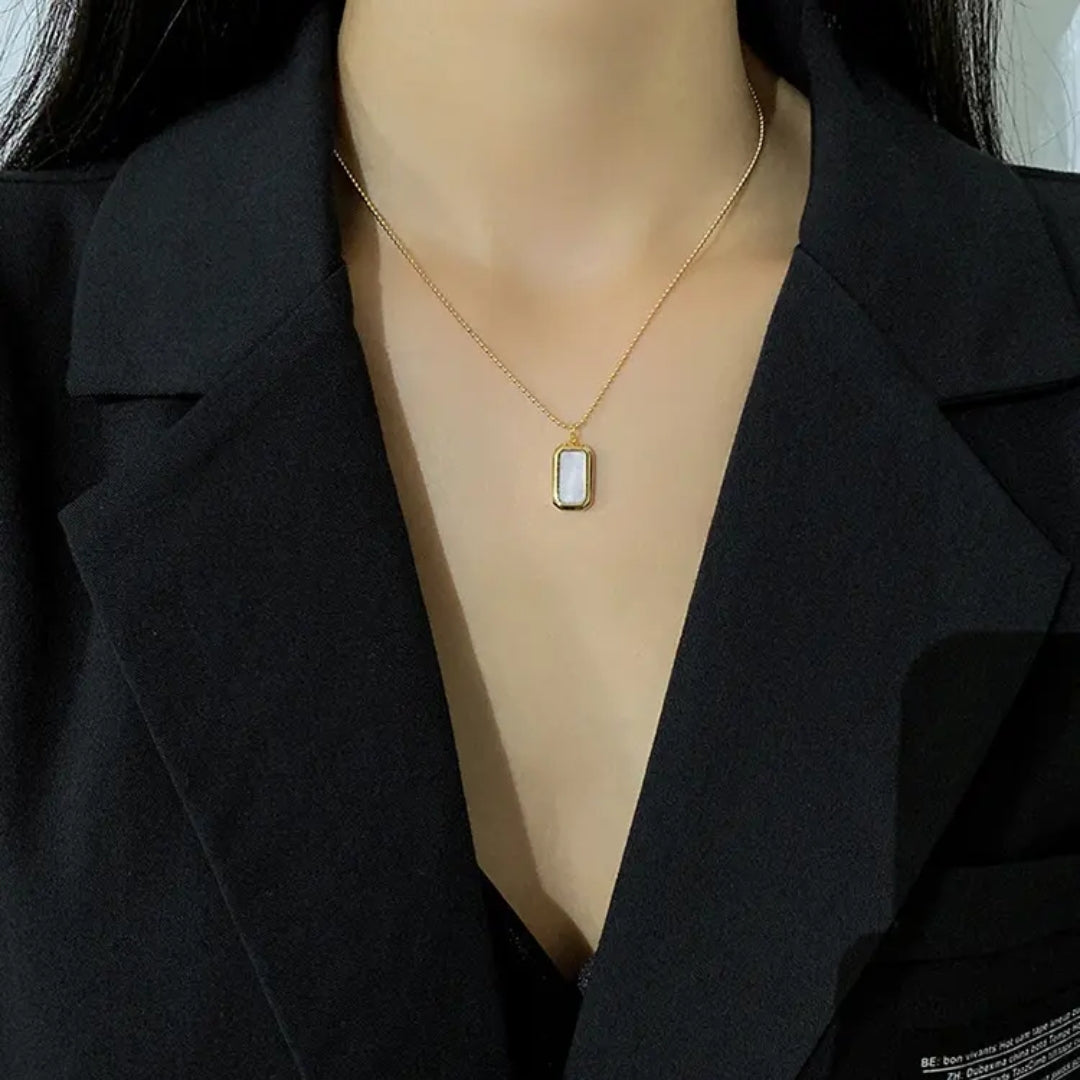 Coastal Frame Necklace