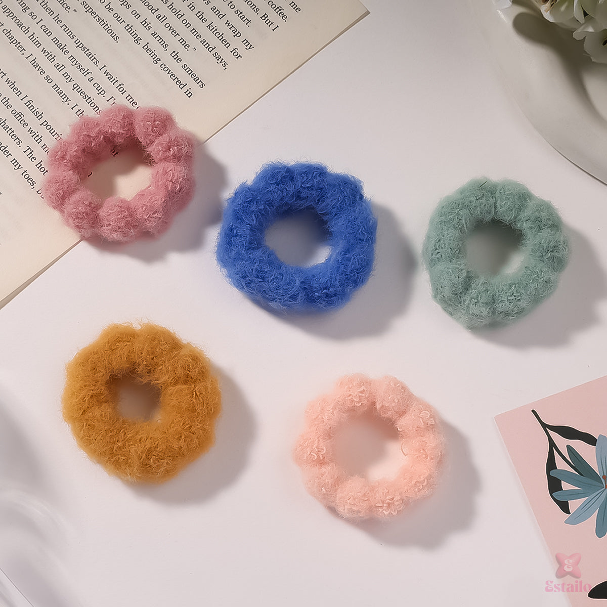 Softie Snatch Hair Scrunchies (pack of 4)