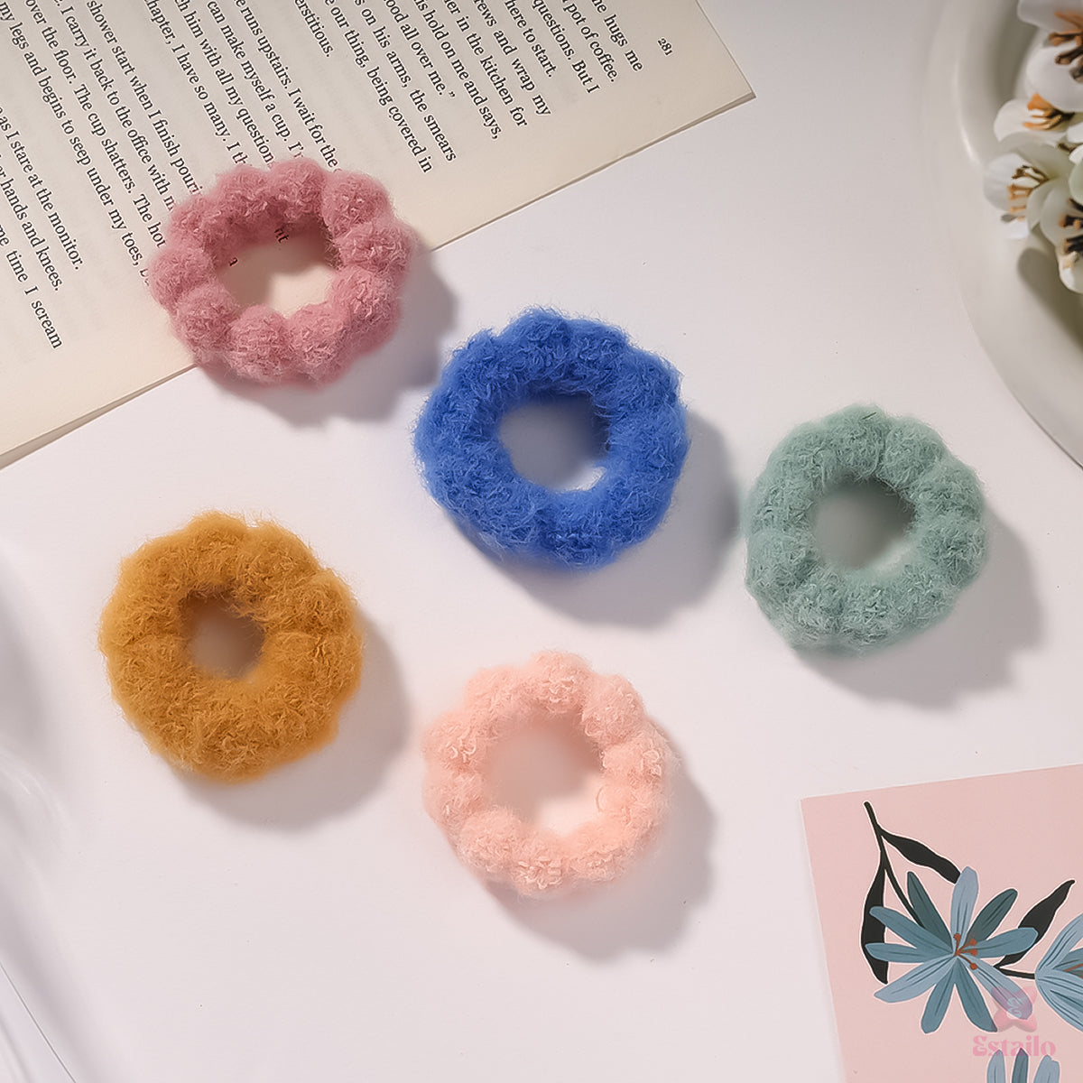 Softie Snatch Hair Scrunchies (pack of 4)