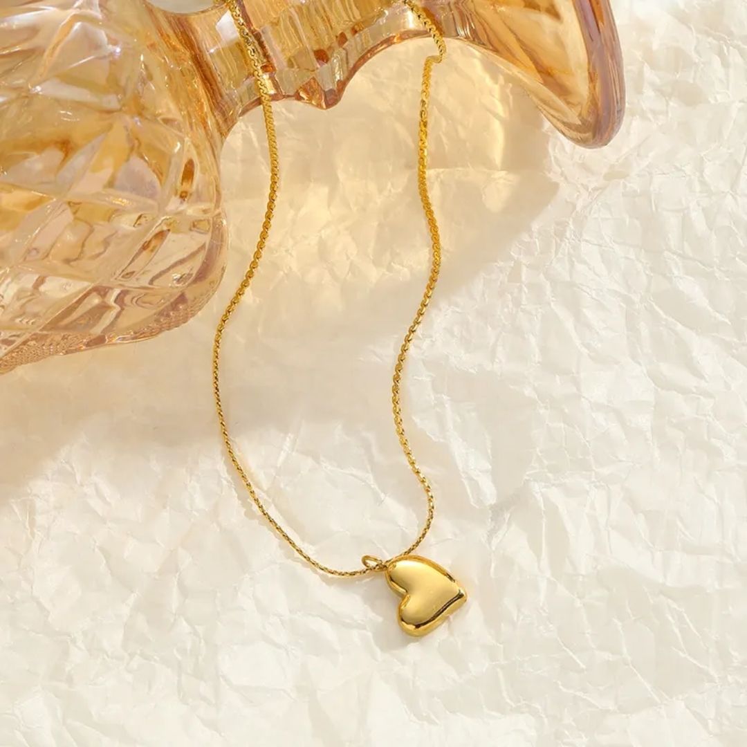 Goldie Heart Necklace