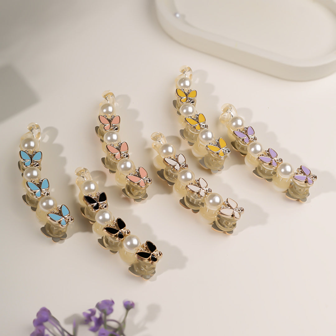 A Pearl of Butterfly Hair Clip (Pack of 1)