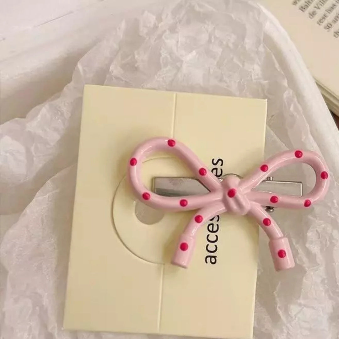 Polka Dot Princess Bow (pack of 2)