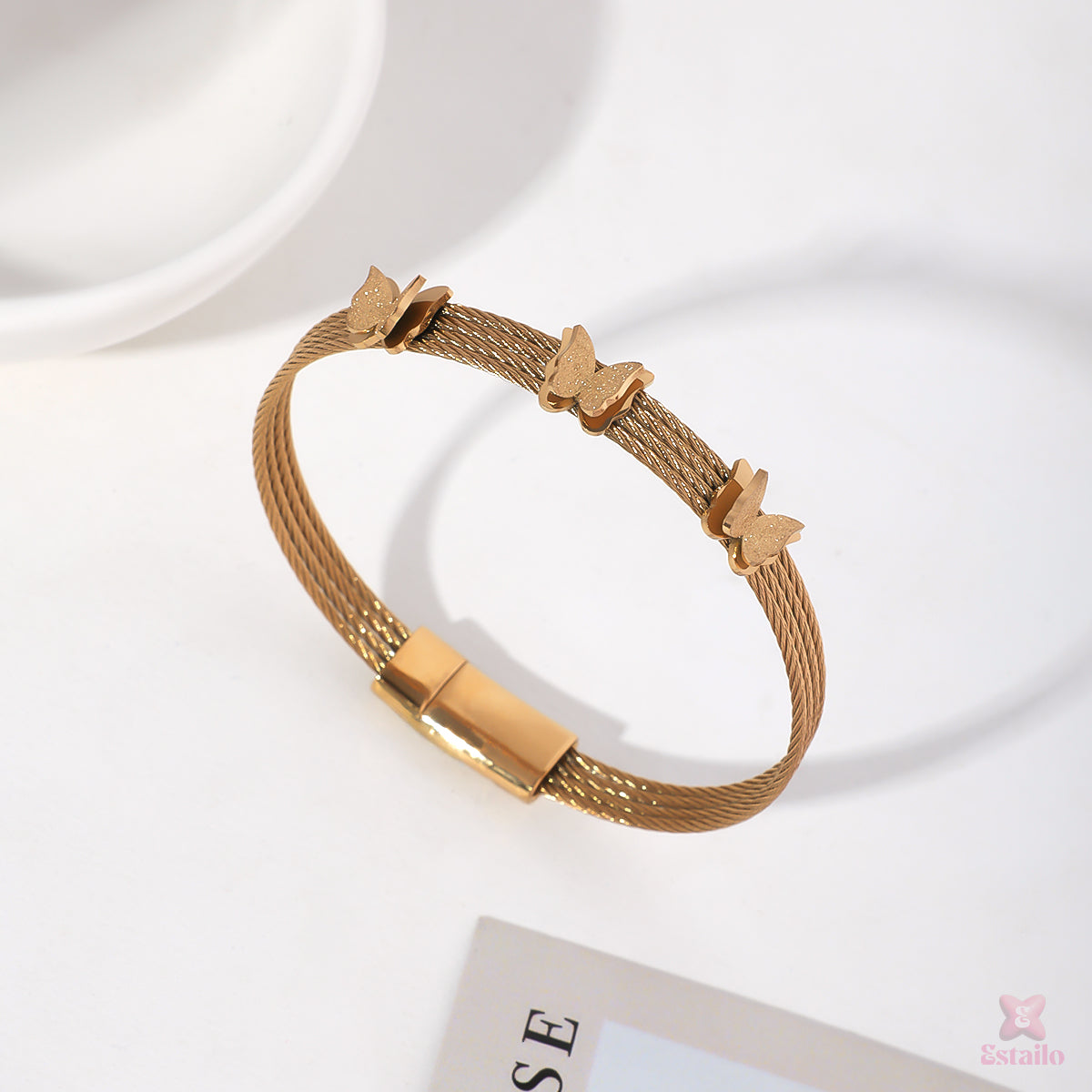 Gilded Wing Bracelet