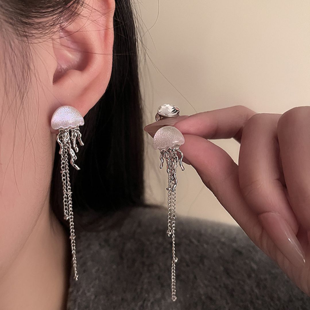 Jellyfish Cascade Earrings