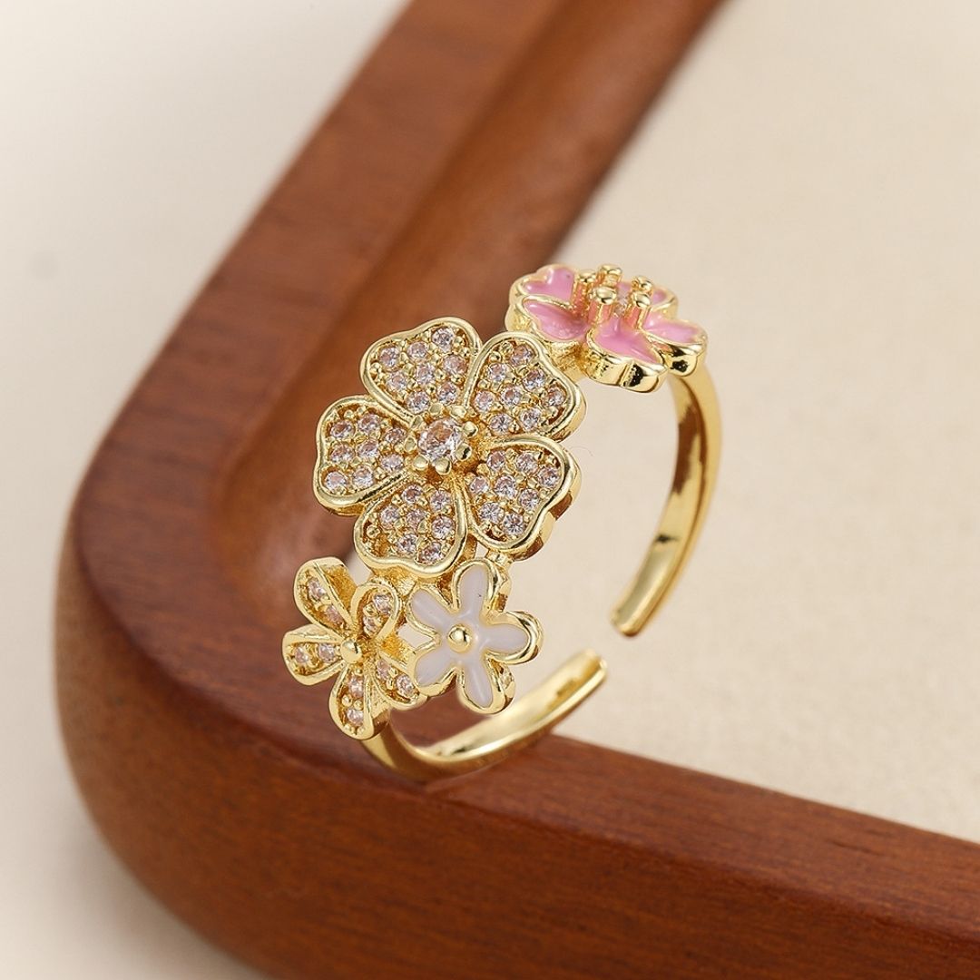 Sakura Meadow Wrap Ring