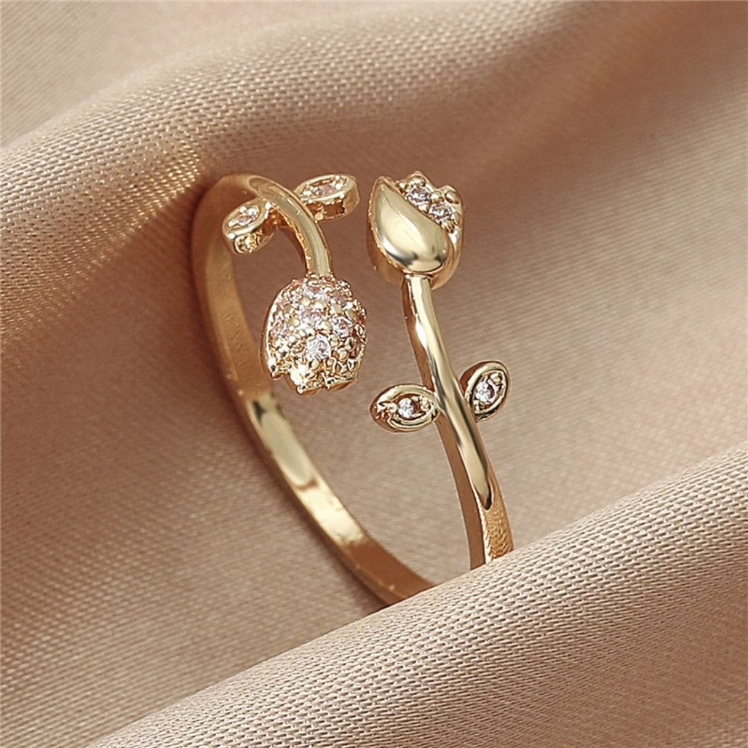 Petals & Vines Wrap Ring