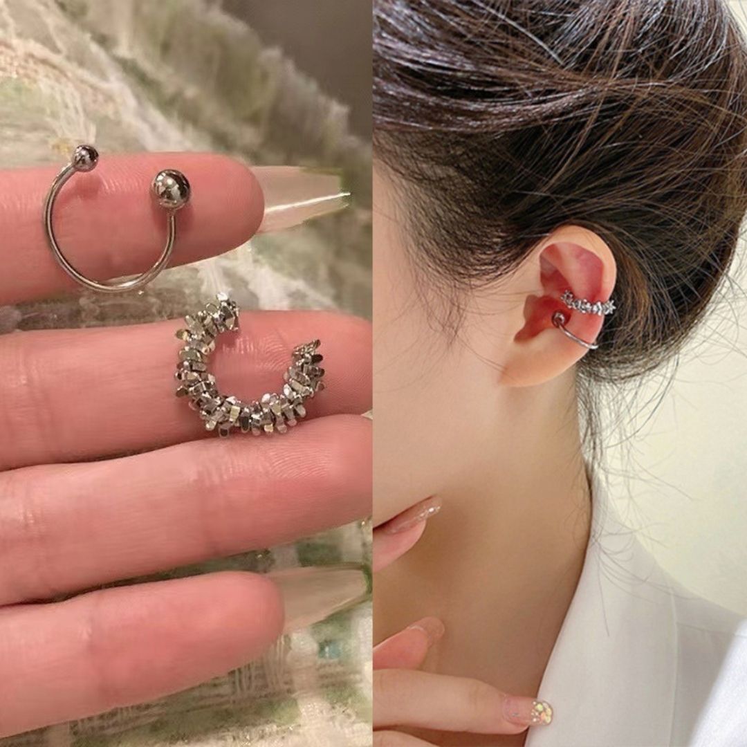 Celestial Glint EarCuff Earrings