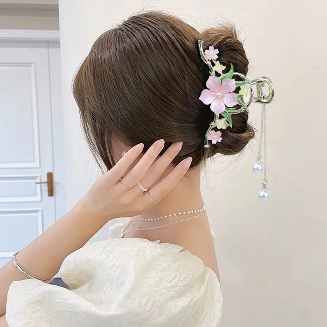 Spring Bloom Hair Claw