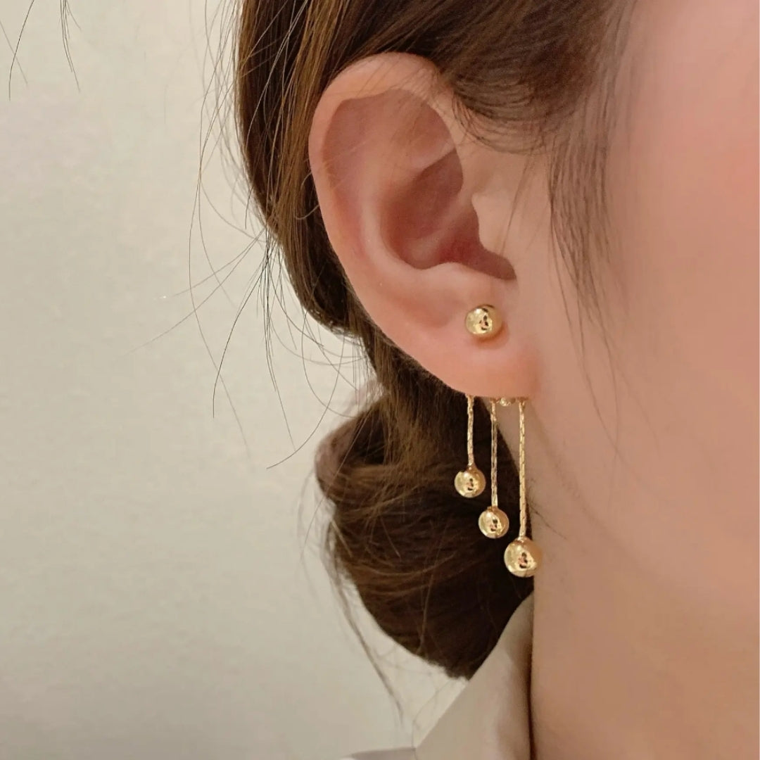 Golden Orbit Earrings