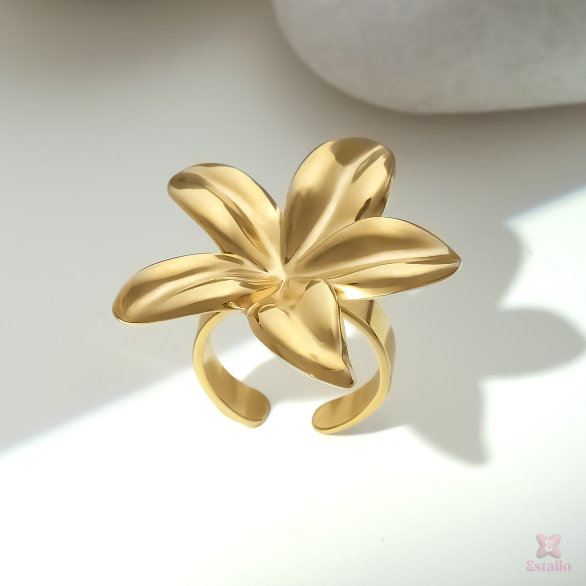 Golden Bloom Ring