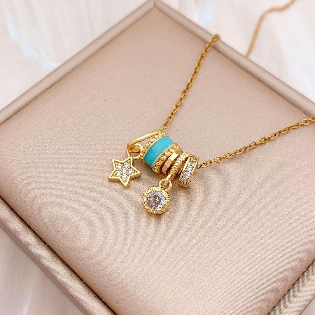 Urban Charm Carousel Necklace