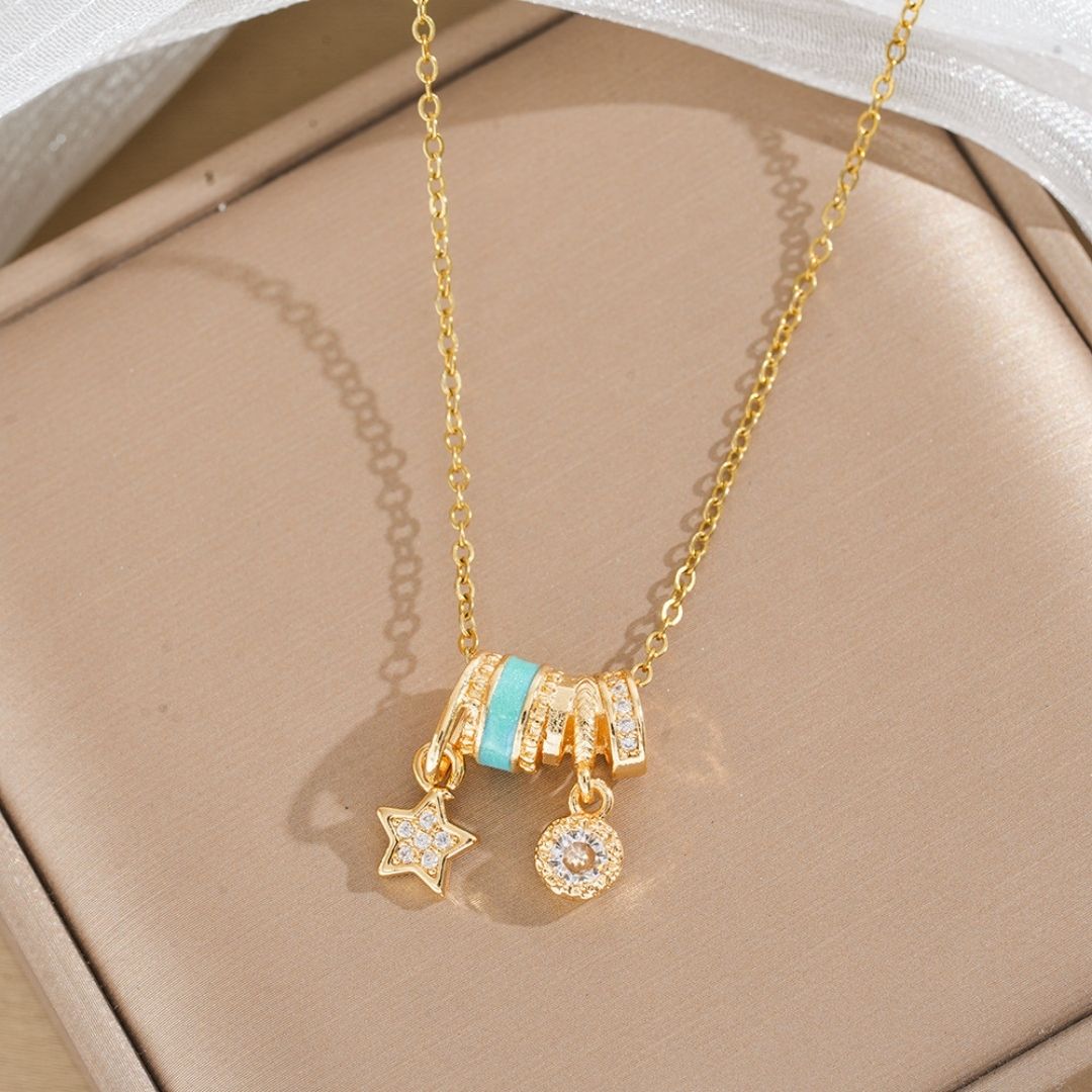 Urban Charm Carousel Necklace
