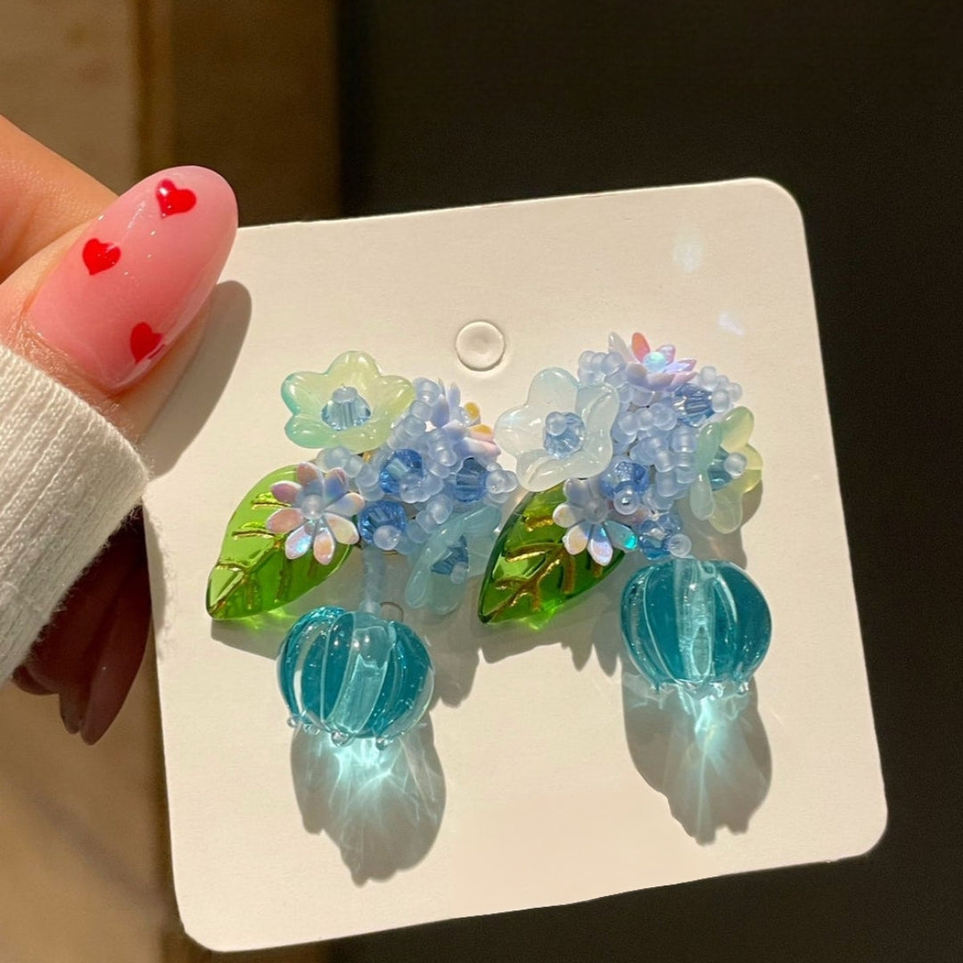 Icy Flora Earrings