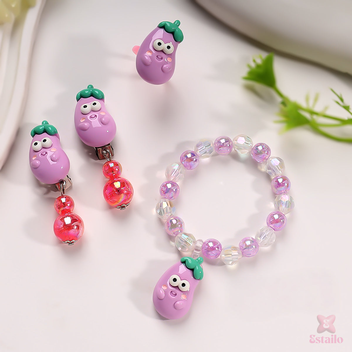 Plum Shine Hair Accessories for Kids