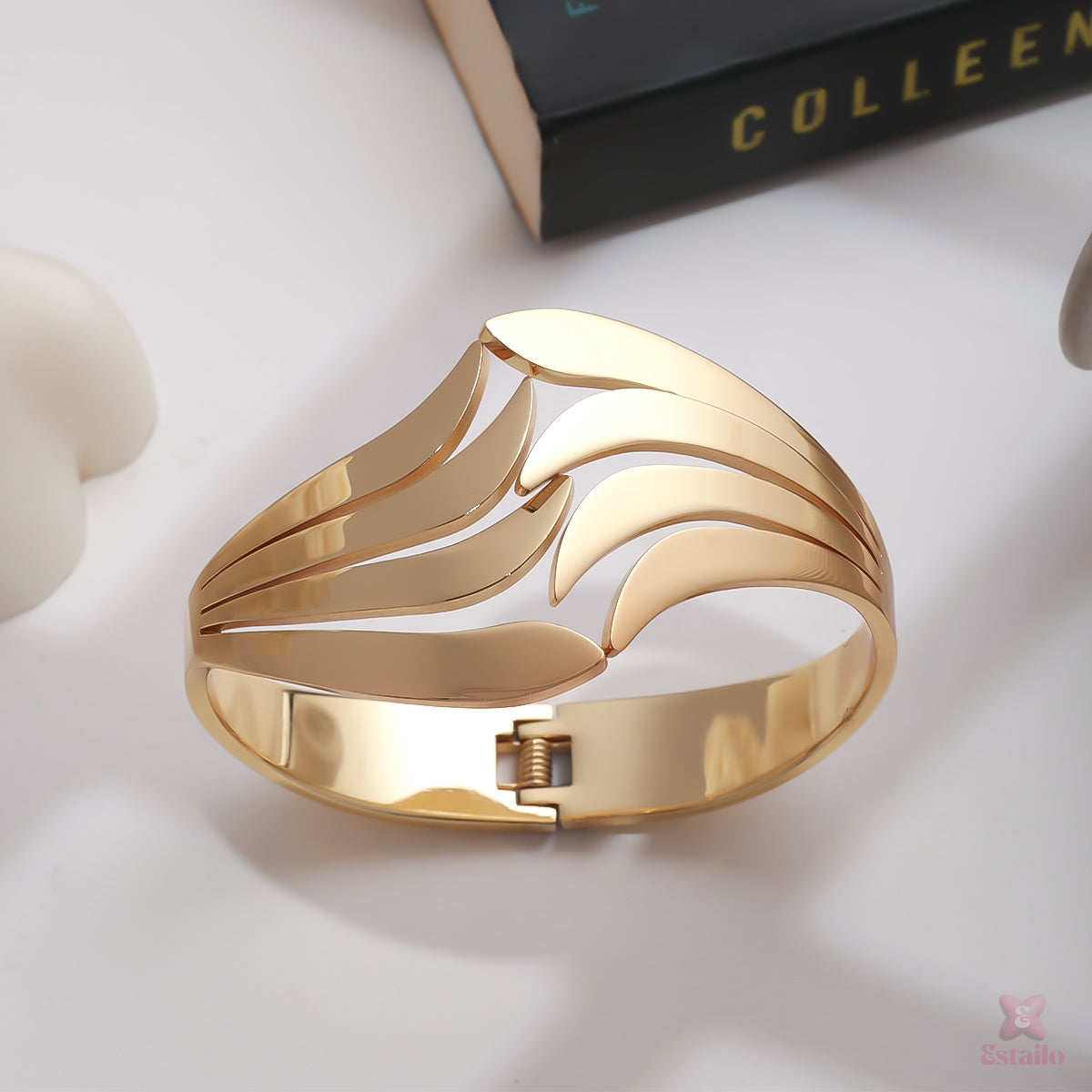 Luna Curve Cuff Bracelet