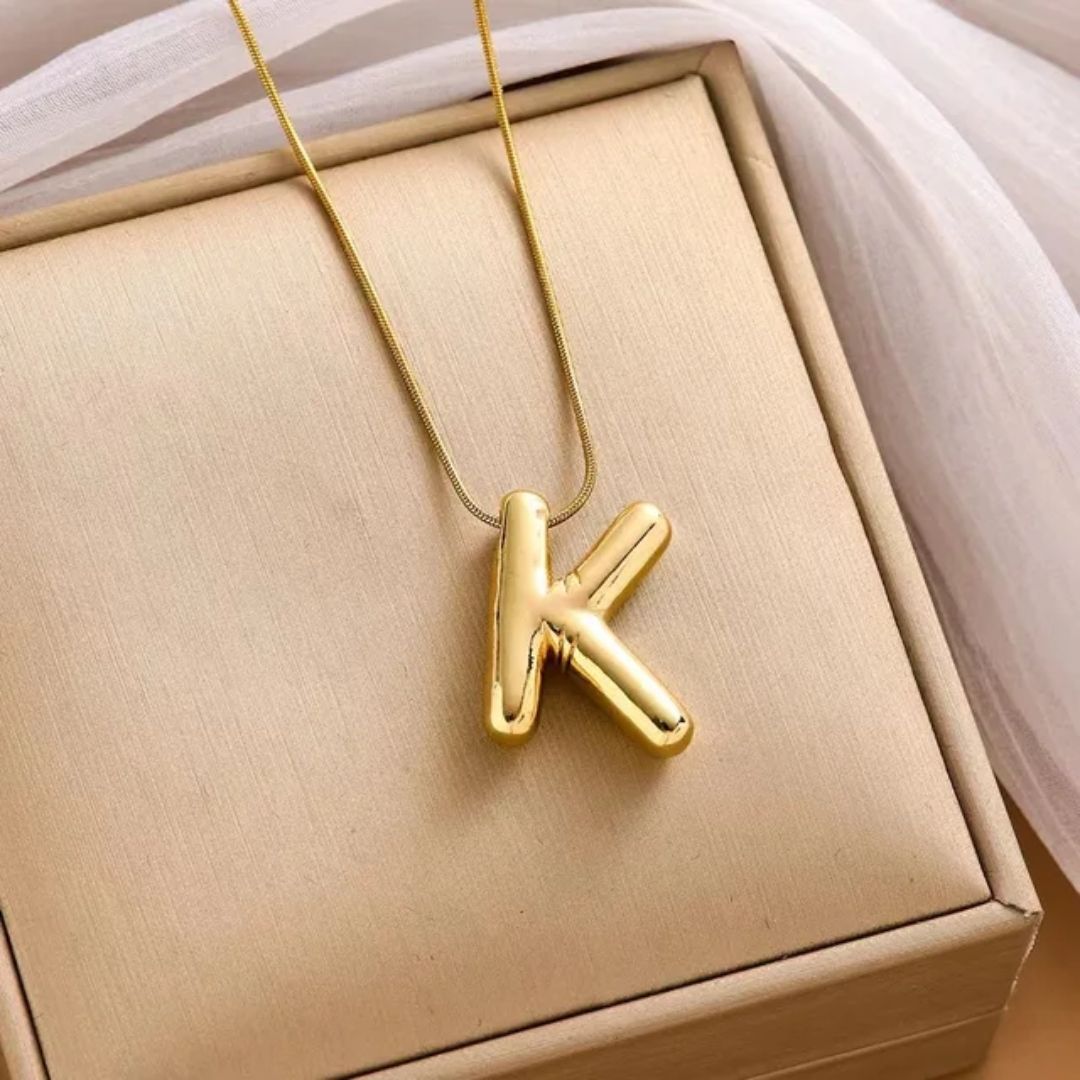 Radiant Letter Necklace