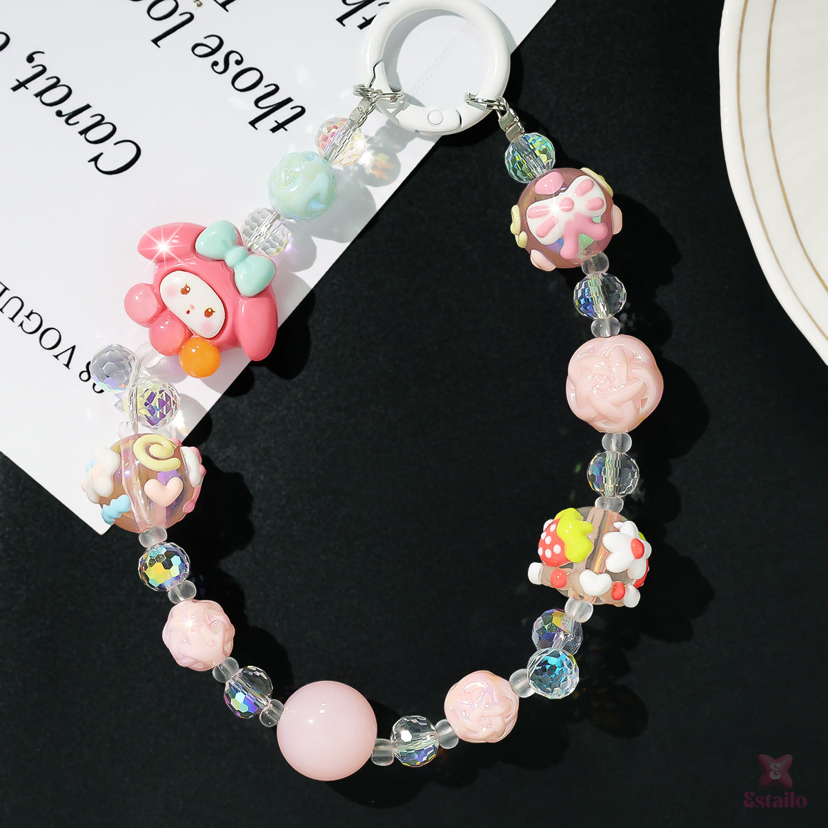 Peachy Paw Phone Charm