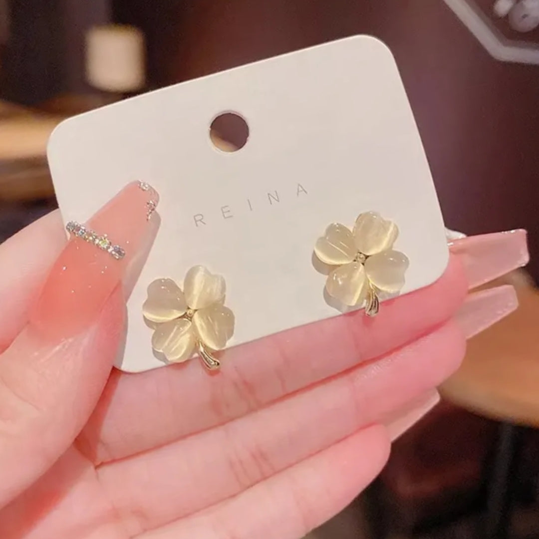 Lucky Clover Studs Earring