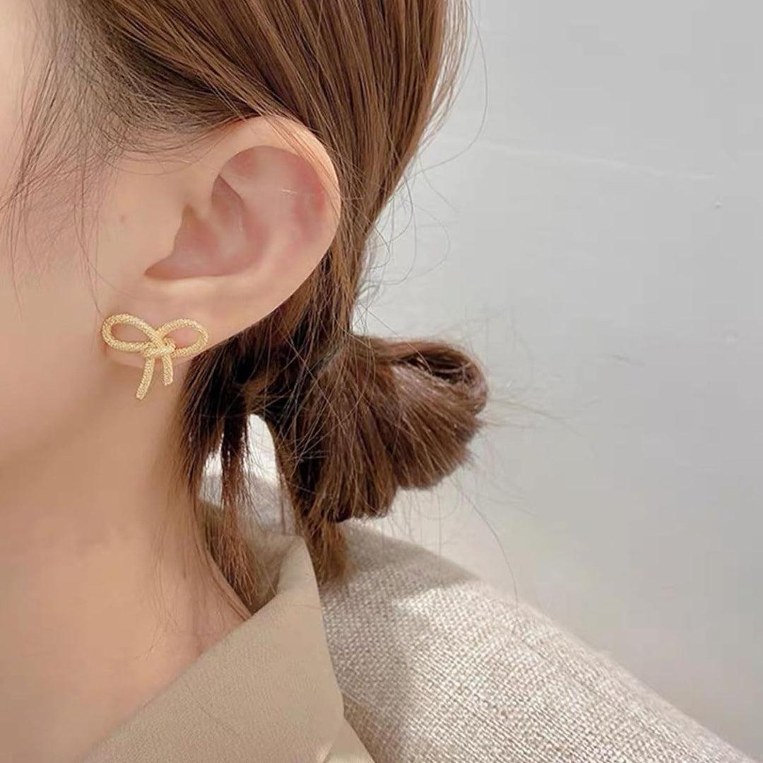 Angel Bow Earring