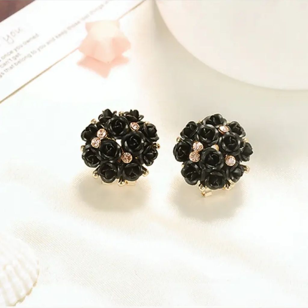 Midnight Bloom Earrings