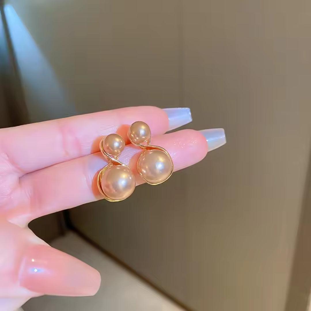 DuoLuxe Pearl Earrings