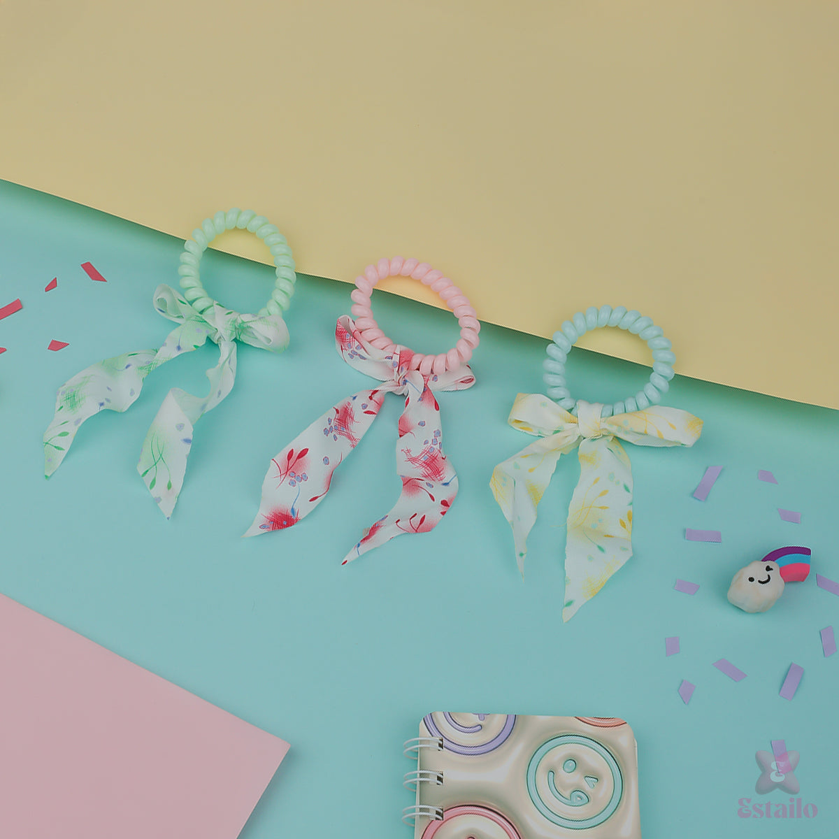 LushLocks Bows Hair Accessories Combo for Kids (Pack of 2)