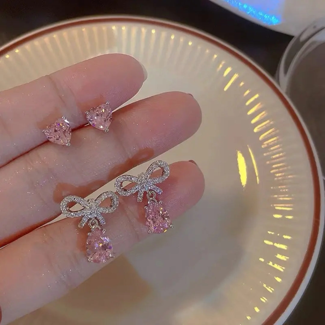 Graceful Knot Drops Earrings