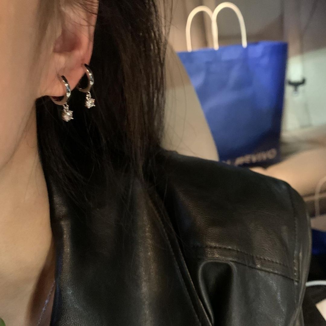 Zircon Drizzle Drops Earrings