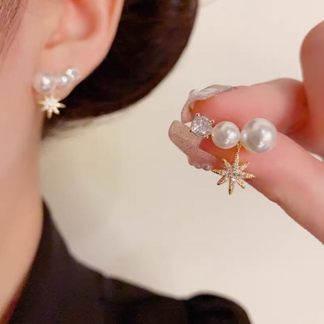 Midnight Galaxy Crawlers Earrings