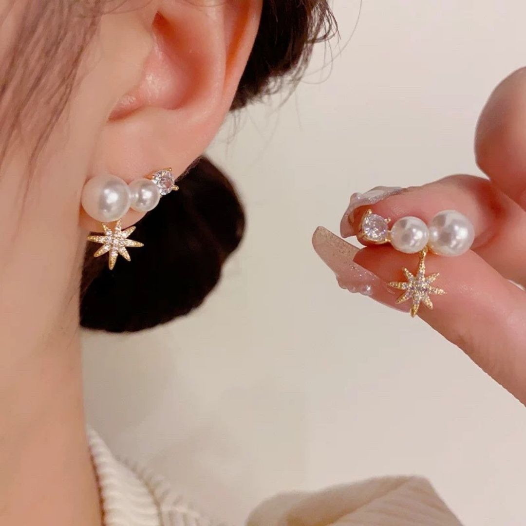 Midnight Galaxy Crawlers Earrings