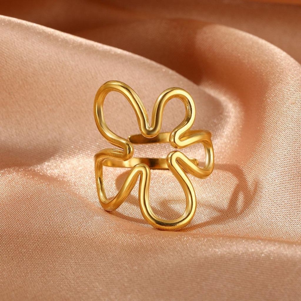 Floral Charm Ring