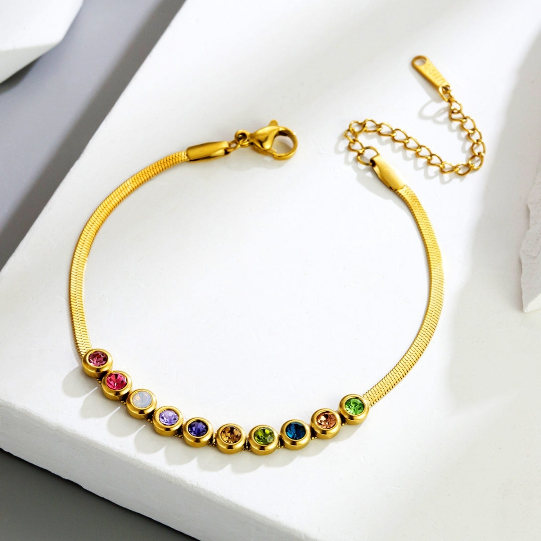 Chromatic Cascade Bracelet